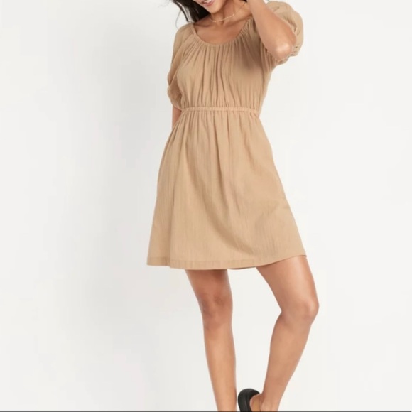 V Neck Old Navy Plus Size Women's Dresses Old Navy Waist-Defined Cotton-Poplin Puff-Sleeve Shirred Mini Dress For Women Black V Neck Old Navy Plus Size Women's Dresses Old Navy Waist-Defined Cotton-Poplin Puff-Sleeve Shirred Mini Dress For Women Black